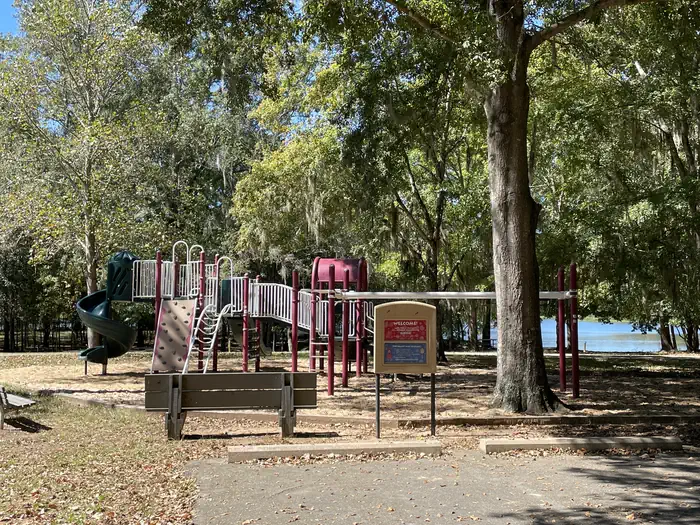 Prairie Creek Campground — A photo of facility PRAIRIE CREEK. Beaver Point playground.