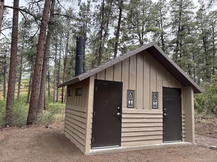 Ute Campground (CO) — A photo of facility Ute Campground (CO)
New bathrooms at Ute