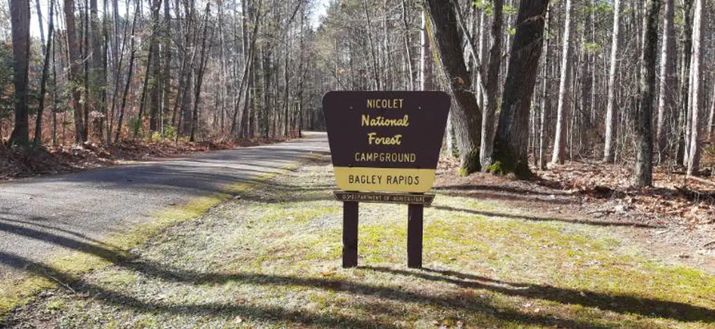 Bagley Rapids Campground — A photo of facility Bagley Rapids Campground