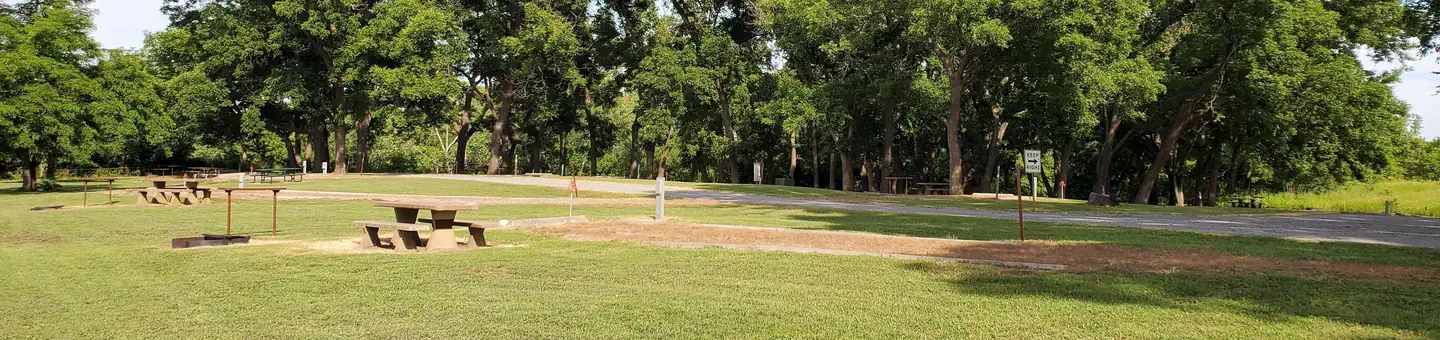 Damsite Texas — Great view from the front entrance to the park