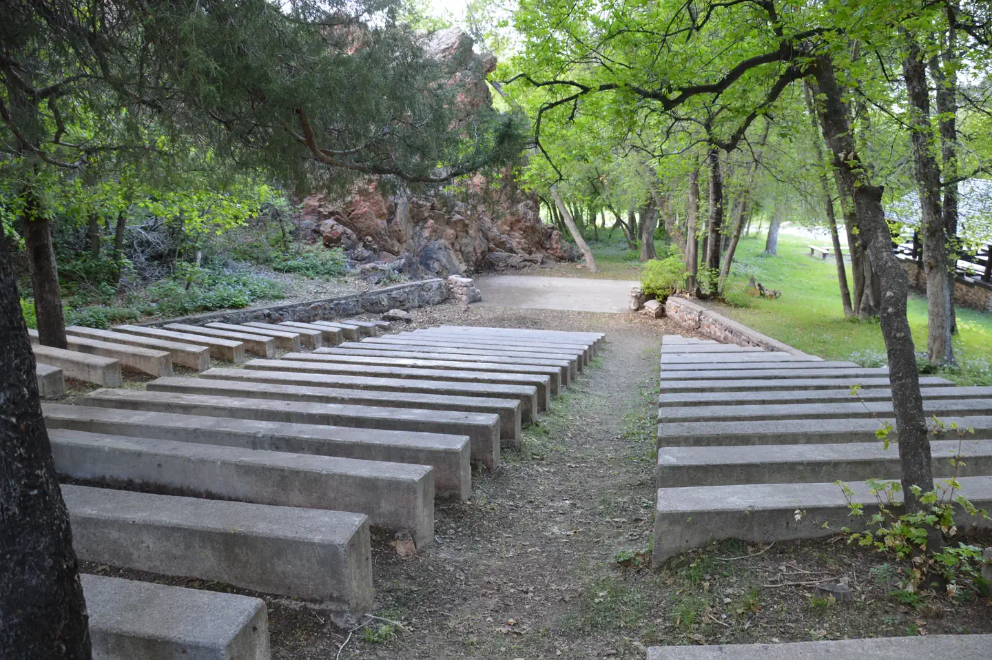 Oak Creek Campground (Oak City, UT) — Amphitheatre