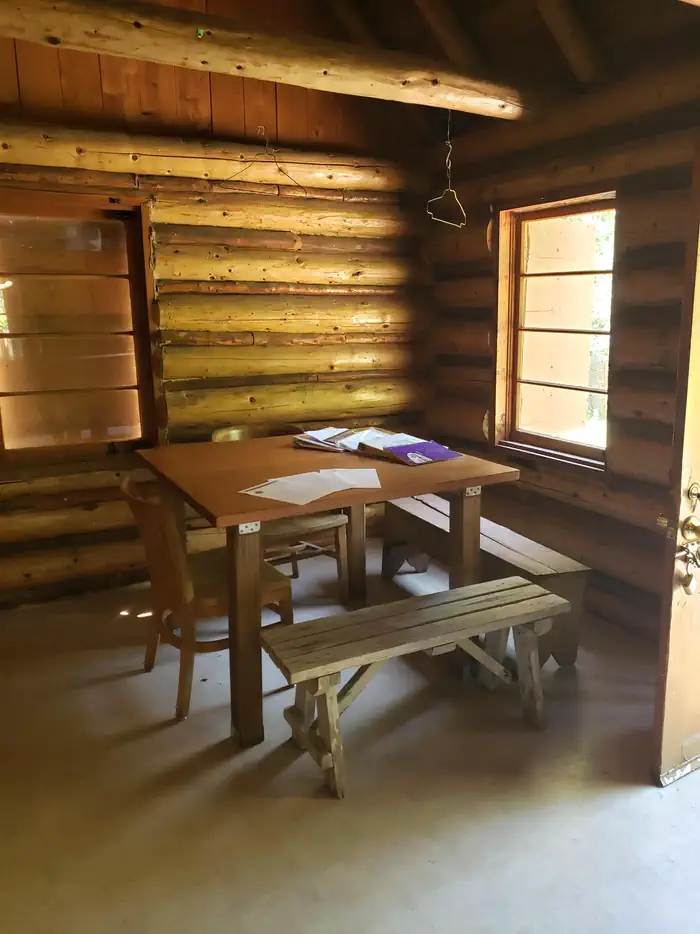 Aspen Cabin (Fremont-Winema National Forest, OR) — Aspen Cabin Interior 2