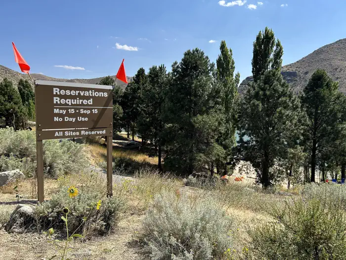 Macks Creek Campground — RESERVATIONS REQUIRED