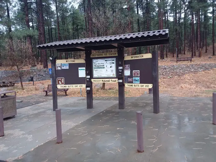 THUMB BUTTE — Thumb Butte Information Board