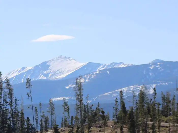 Lodgepole Campground (on Georgetown Lake, Montana) — view from lake