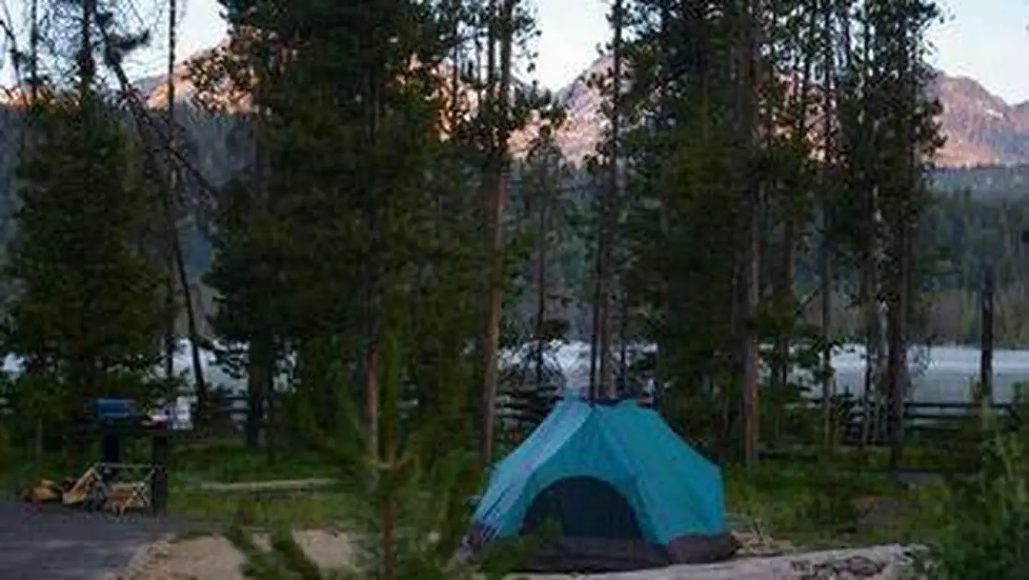 Outlet Campground at Redfish Lake