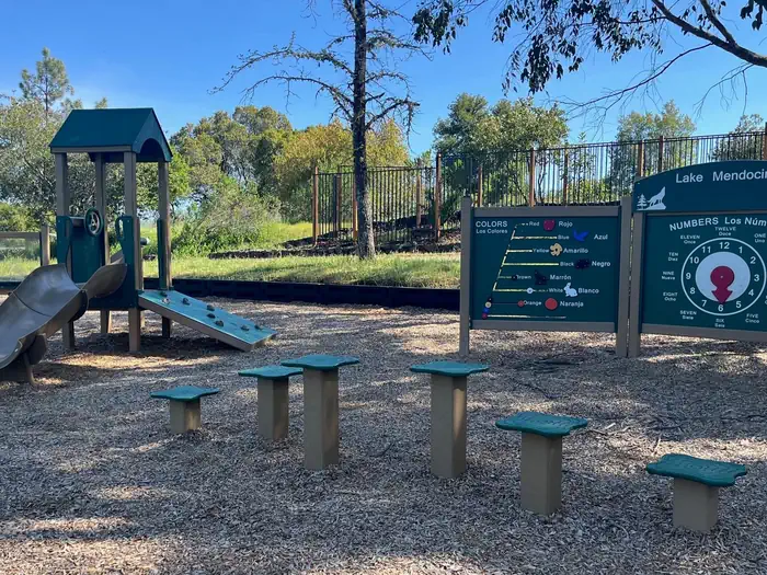 CHEKAKA RECREATION AREA LAKE MENDOCINO — Playground