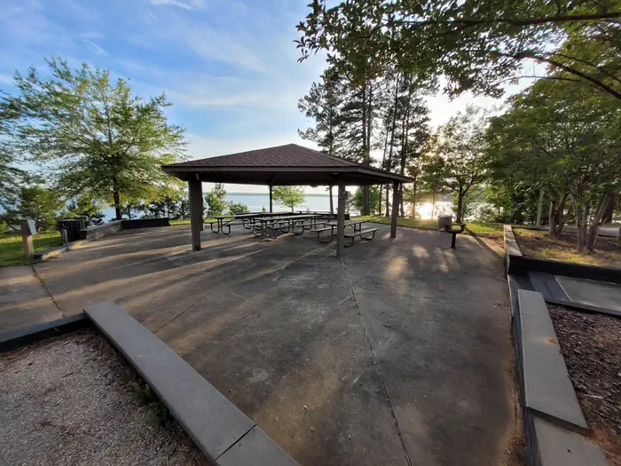 Clarks Hill — Hannah Point Group Shelter may be reserved for group gatherings