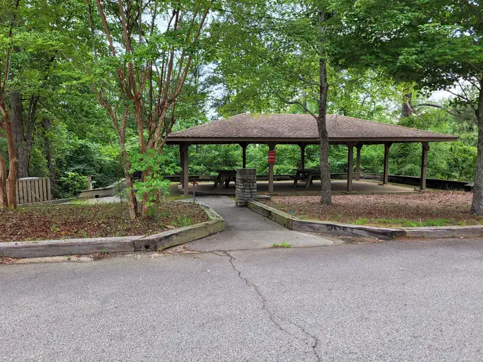 Clarks Hill — Hill Top shelter may be reserved for group gatherings