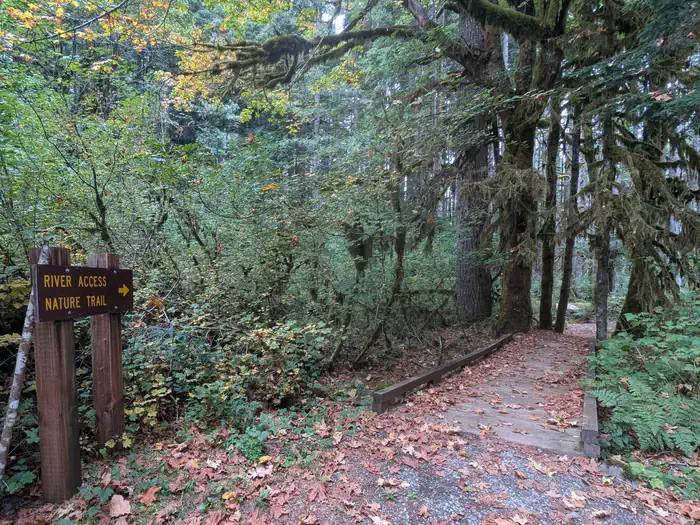 Middle Fork Campground — River Access Trail