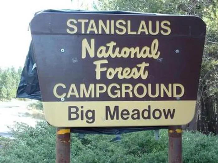 Big Meadow (Stanislaus National Forest) — BIG MEADOW STANISLAUS NATL FS