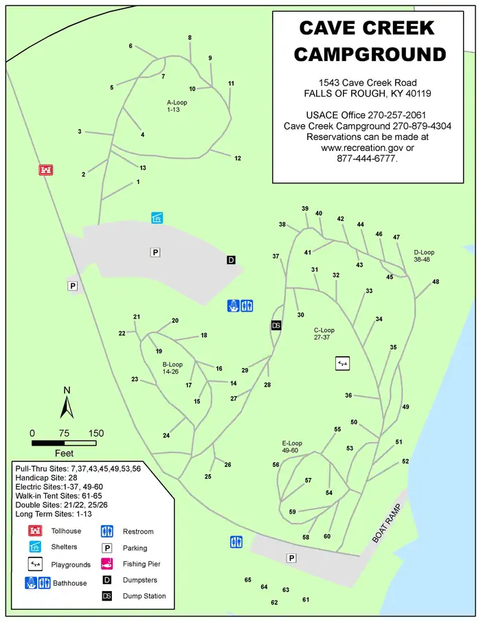 CAVE CREEK — Cave Creek Map