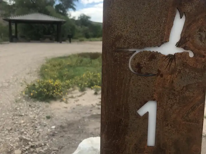 Hanging Rock Campground — Site 1 at the Hanging Rock Campground