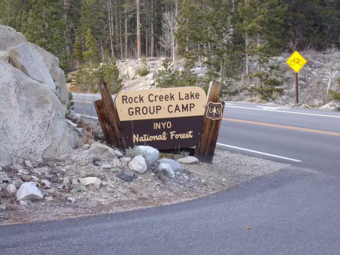 Rock Creek Lake Group Camp (Inyo National Forest, CA) — Rock Creek Lake Group Campground