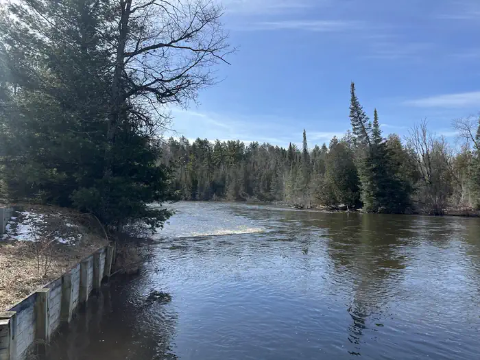 Au Sable Loop Campground & Day Use Area — View of the Au Sable River from Au Sable Loop Area