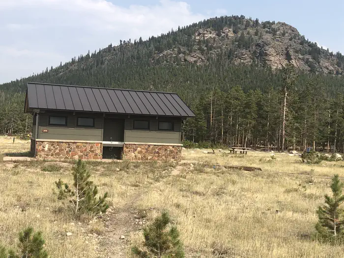 Rocky Mountain National Park Glacier Basin Campground — Comfort Station