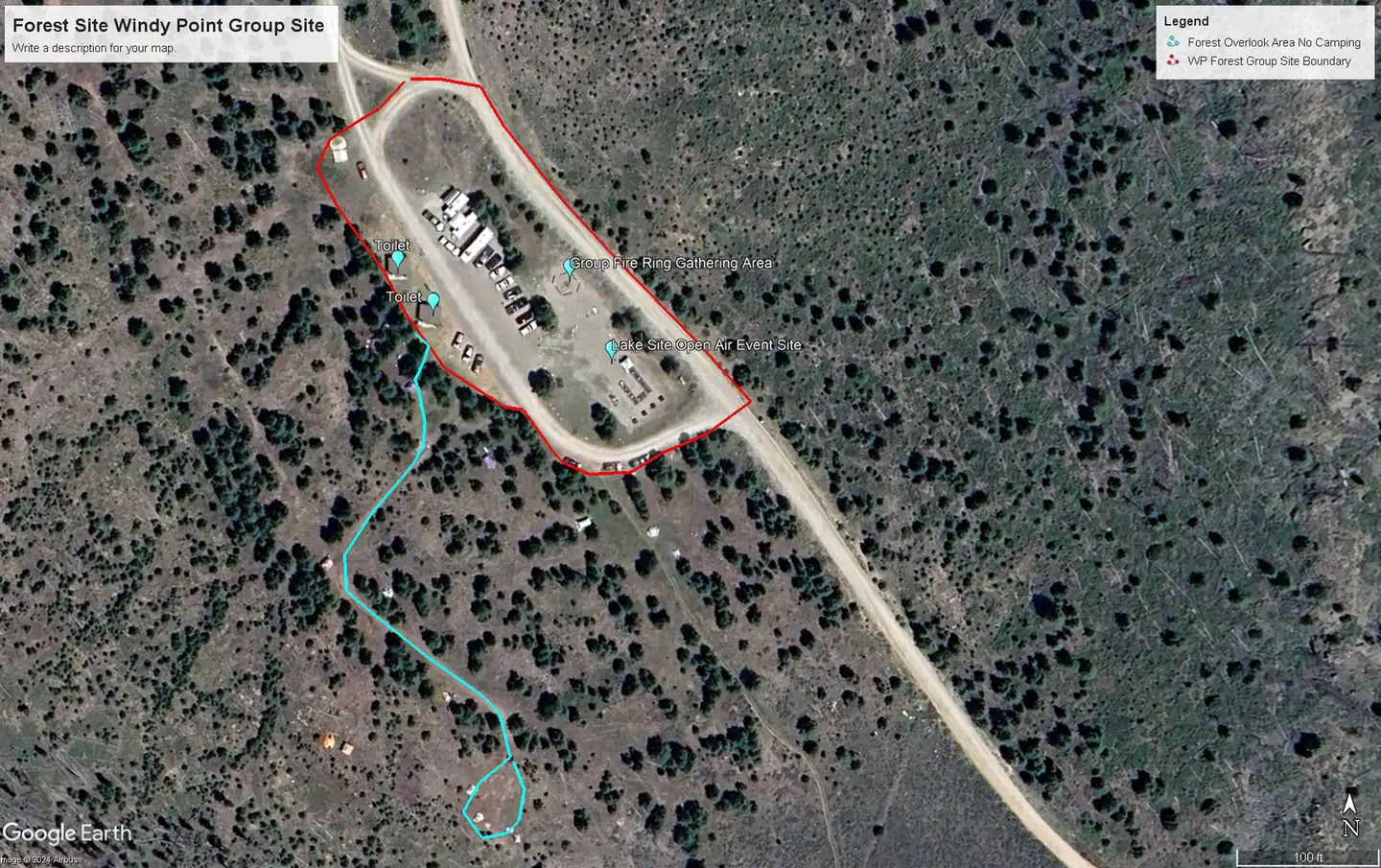 WINDY POINT GROUP (CO) — Windy Point Group site boundary