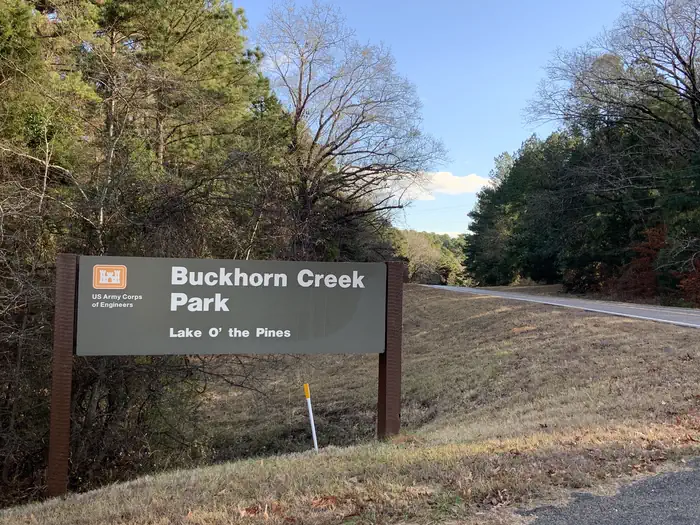 BUCKHORN CREEK — Buckhorn Park Sign