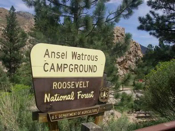 ANSEL WATROUS — Ansel Watrous entrance sign