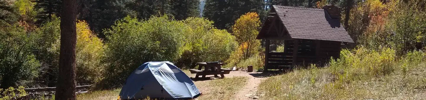 Panchuela Campground and Trailhead