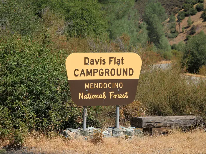 Davis Flat — Davis Flat Campground, Mendocino National Forest