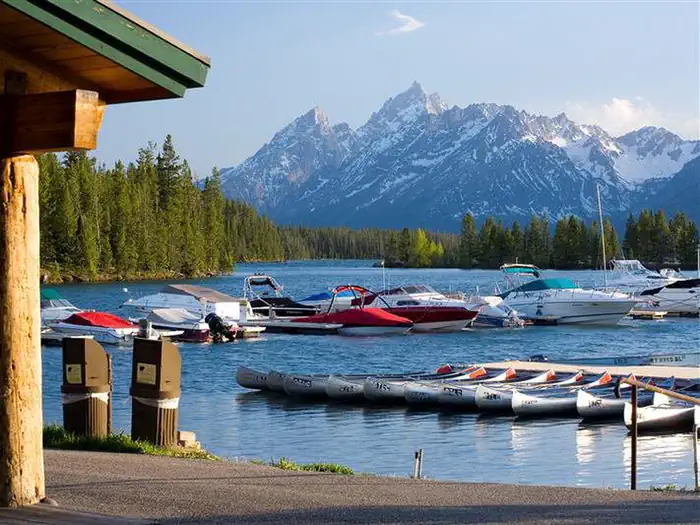 Colter Bay Marina End Ties — The Colter Bay Marina