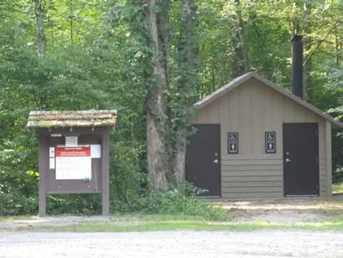 CATALOOCHEE GROUP CAMP — CATALOOCHEE GROUP CAMP comfort station