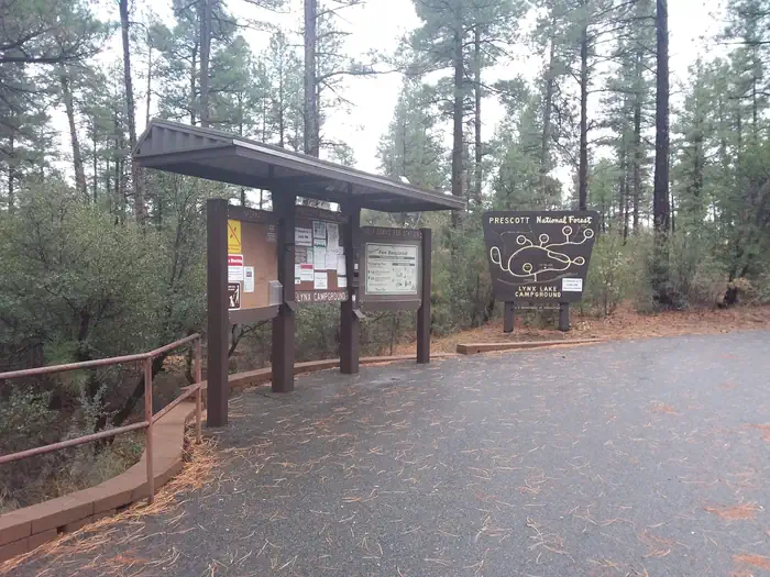LYNX CAMPGROUND — Lynx Campground Information Kiosk