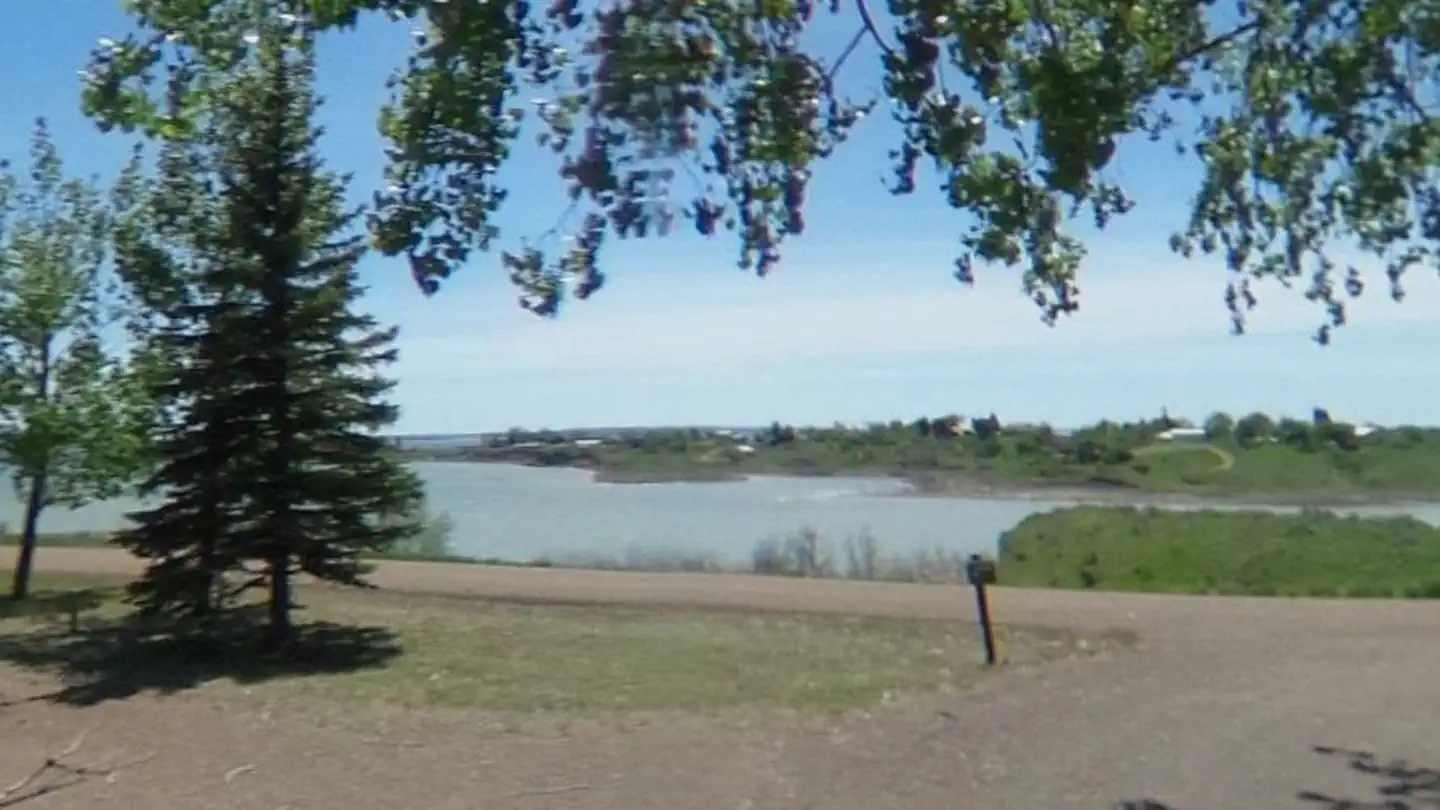 West End Tent and Trailer Campground — A view of the lake from West End Tent and Trailer
