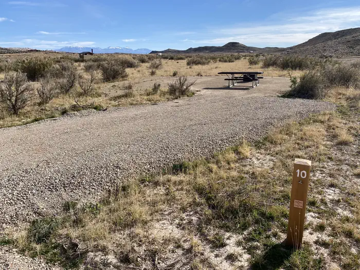 North Klondike Campground — Campsite Views