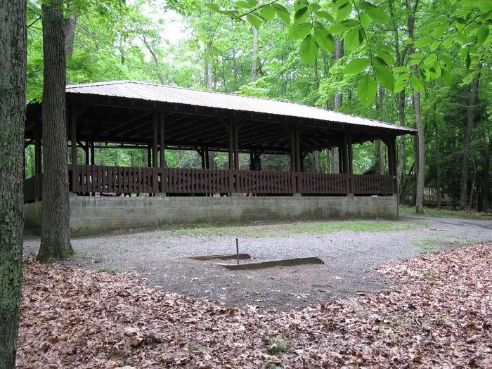 Grandview Shelter 4 — Horseshoe Pit behind Grandview Shelter 4
