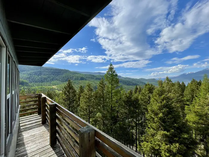 MISSION LOOKOUT — View facing NW towards Swan Lake