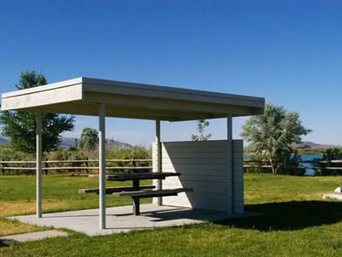 CURLEW CAMPGROUND — Curlew Campground in the summer