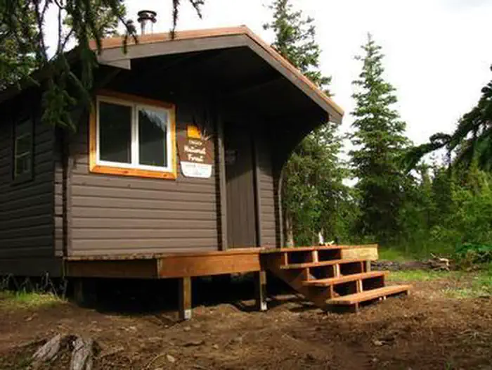 Aspen Flats Cabin (Chugach National Forest, AK) — aspen flats
