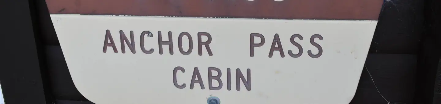 Anchor Pass Cabin