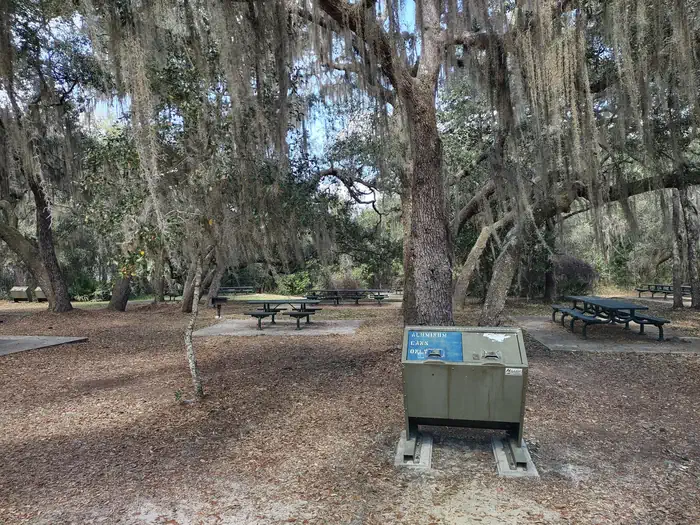Mill Dam Group Camp — Picnic area
