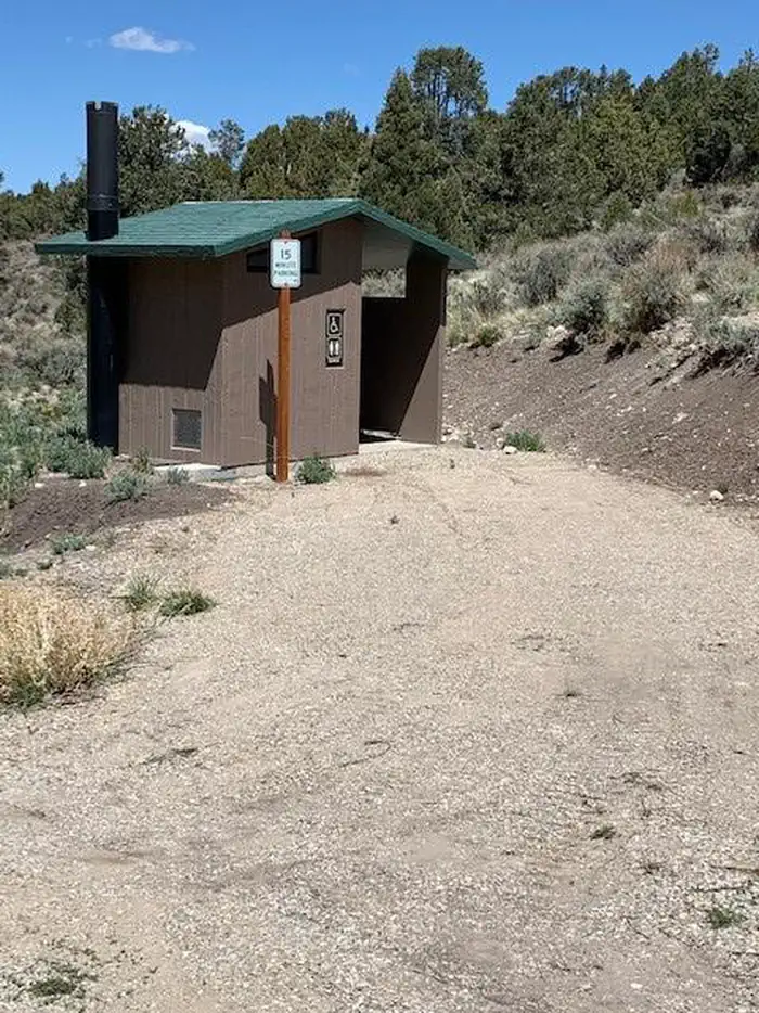 Bird Creek Campground — Toilets at the campground.