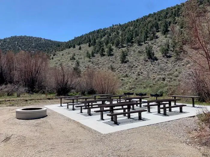 Bird Creek Campground — Group site A at the campground.
