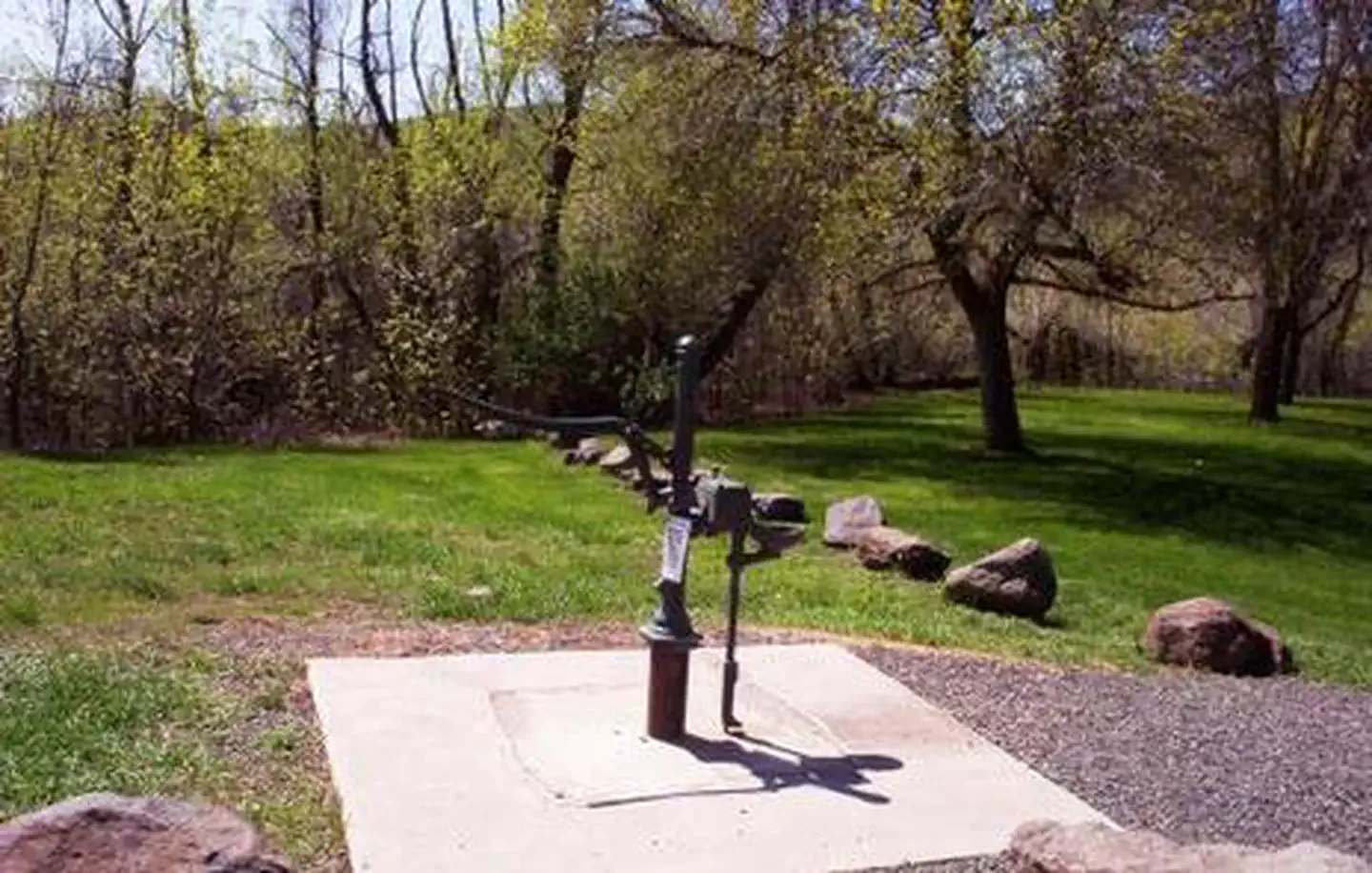 Mann Creek Campground — Mann Creek Campground Water spigot