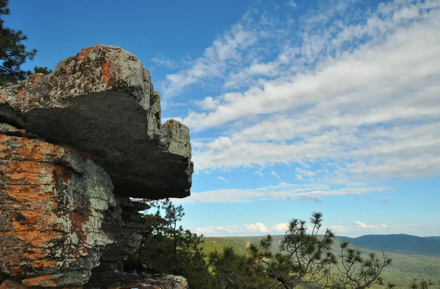 Spillway (az) — view from the Mogollon Rim