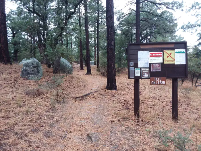Groom Creek Horse Camp — GROOM CREEK HORSE CAMP trail head