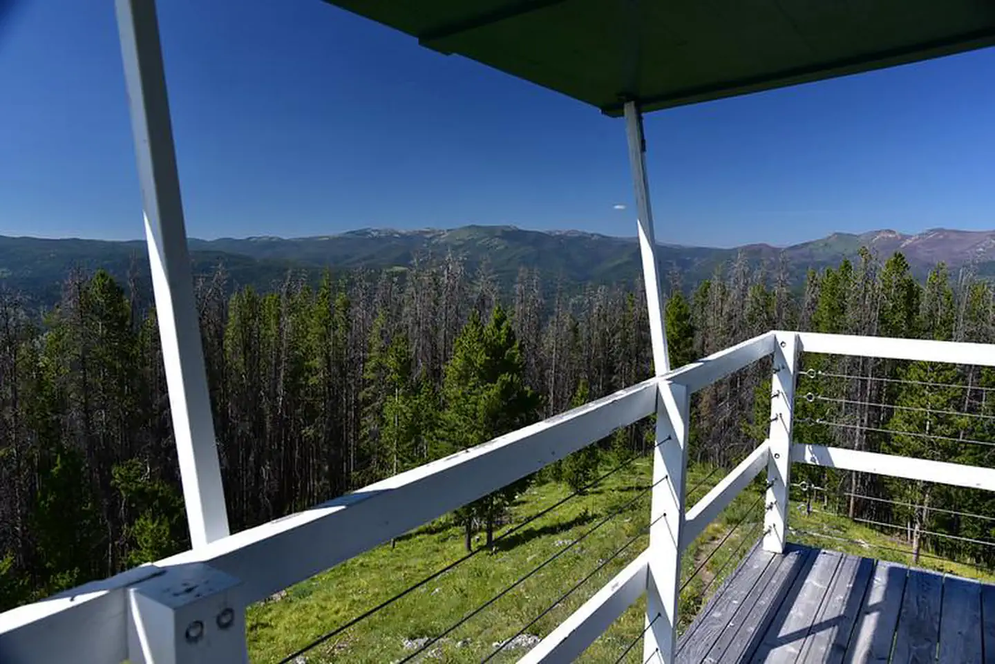 Mccart Lookout — McCart Lookout view looking out
