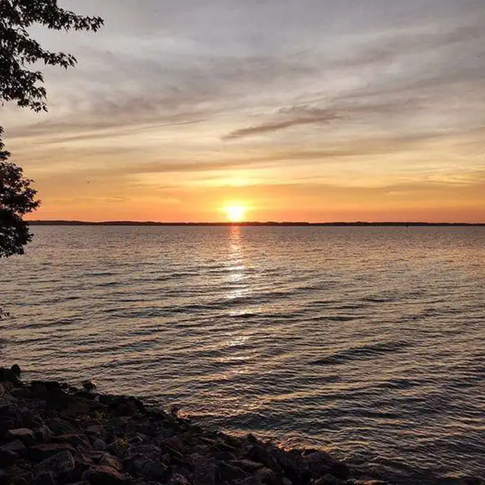Boulder Campground — Sunset at Boulder Campground