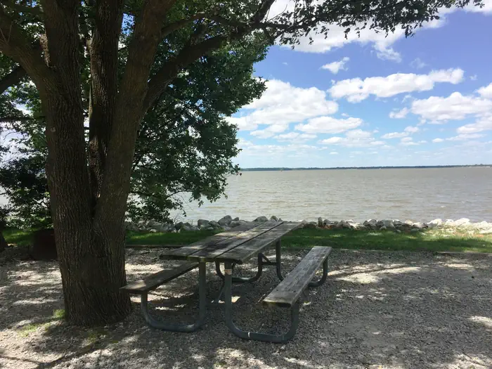 Boulder Campground — Boulder Campground waterfront campsite