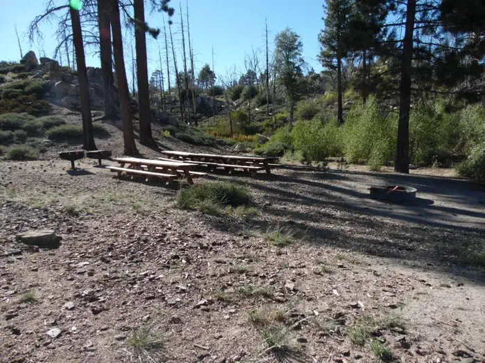Grays Peak Group Camp β Picnic Tables at Grays Peak Group Campground