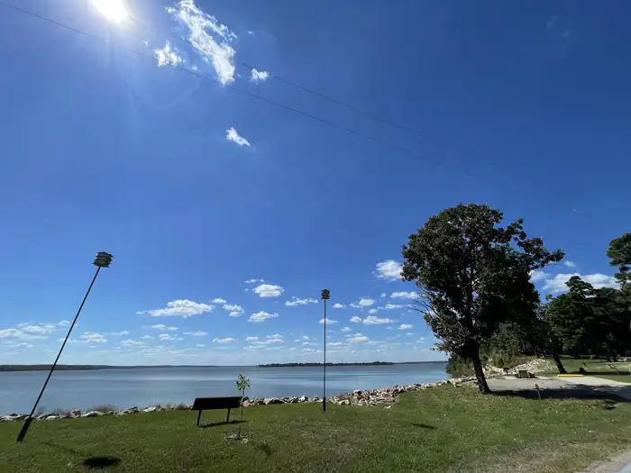 Rocky Point(wright Patman Dam) β Campsite in Rocky Point Campground overlooking Wright Patman Lake.