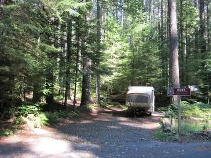 Lower Falls Campground — Lower Falls Campsite