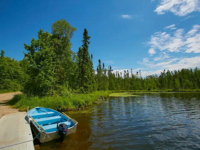 Pfeiffer Lake — Boat Landing at Pfeiffer Lake