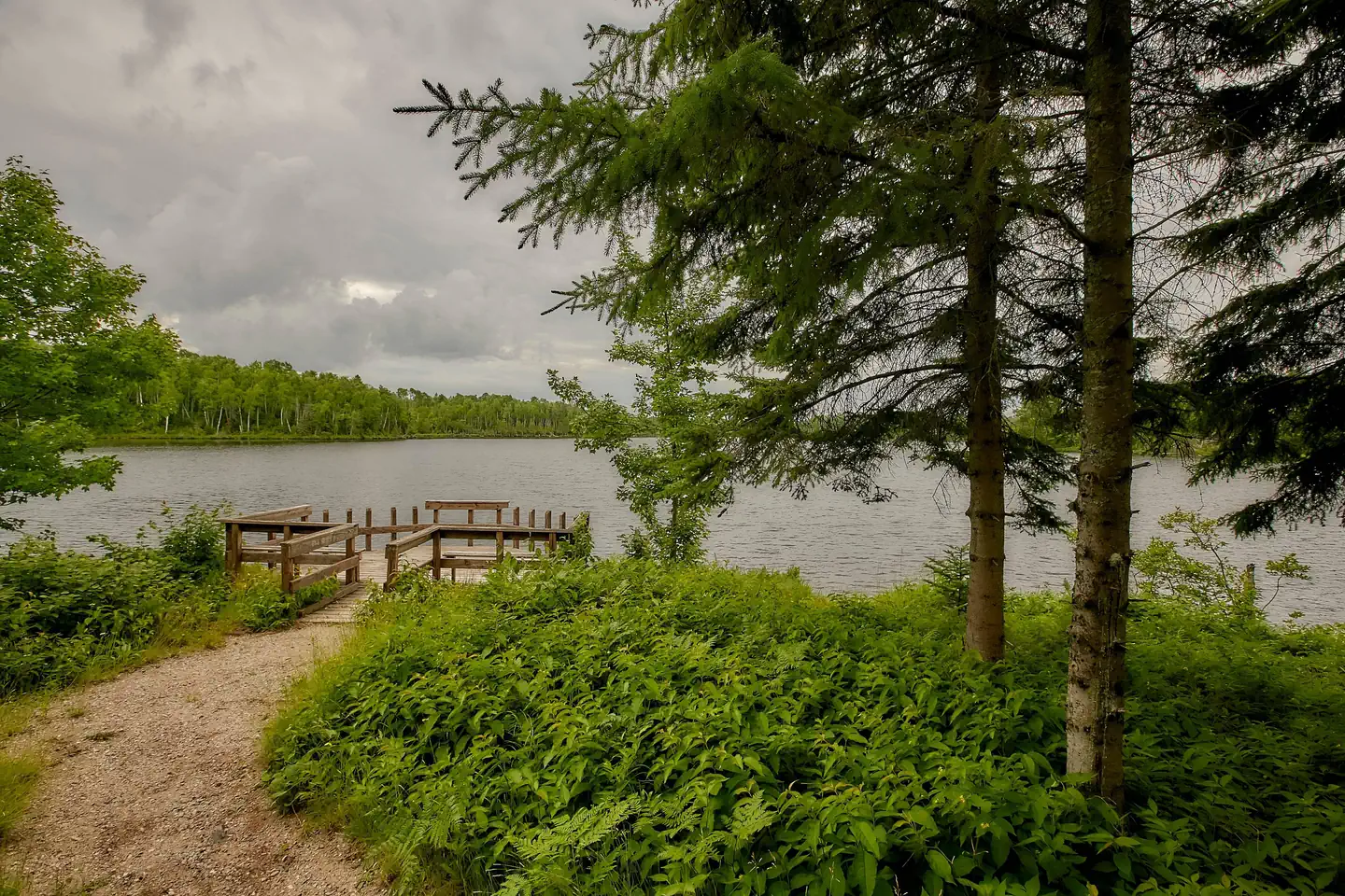Pfeiffer Lake — Fishing Dock