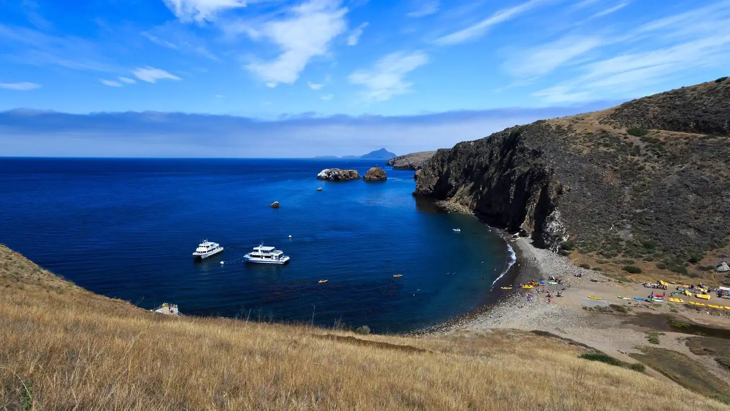 Santa Cruz Island Scorpion Canyon Campground